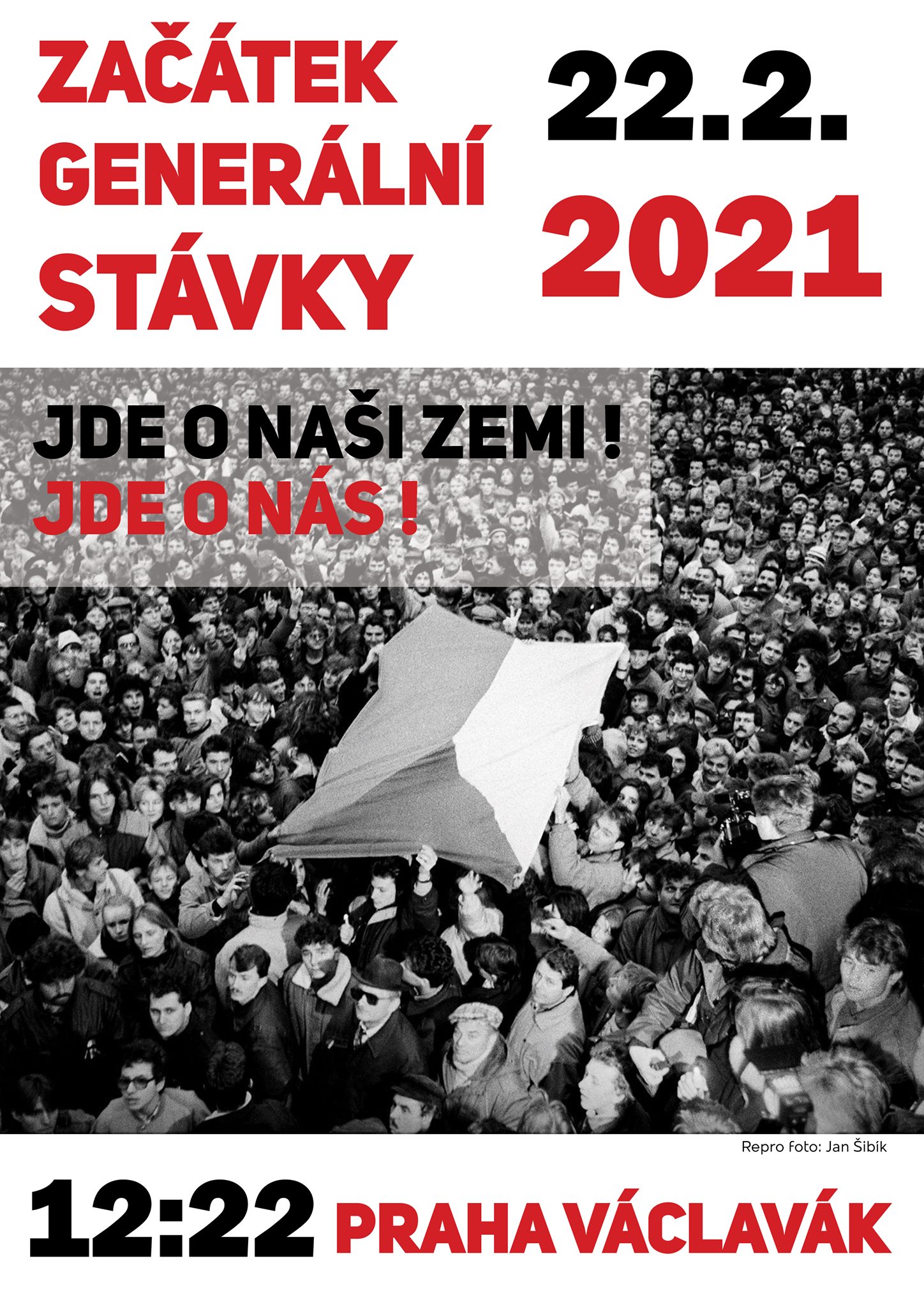 Generální stávka na Václaváku