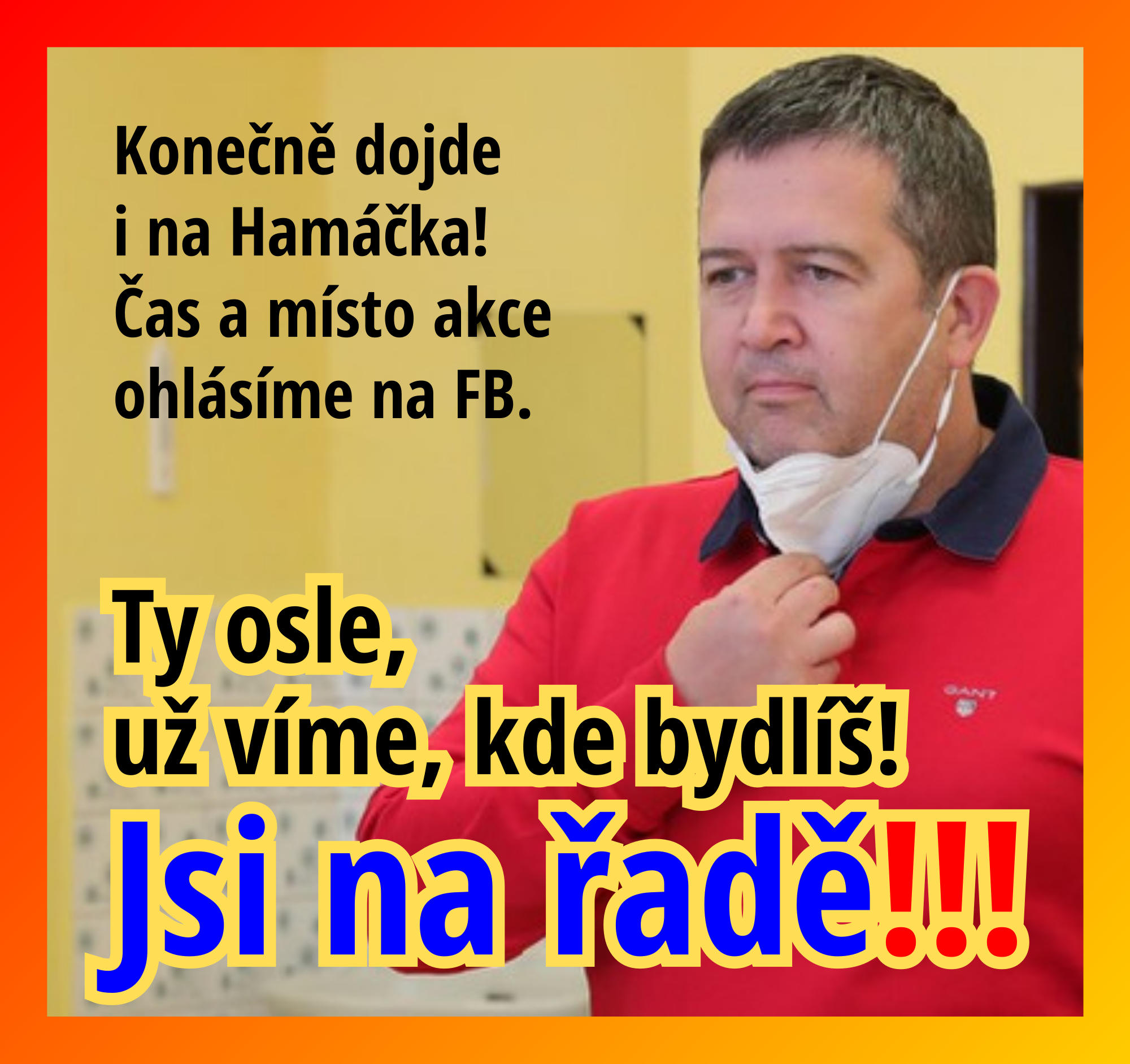 Protest u ministra Hamáčka vyvolává silné emoce