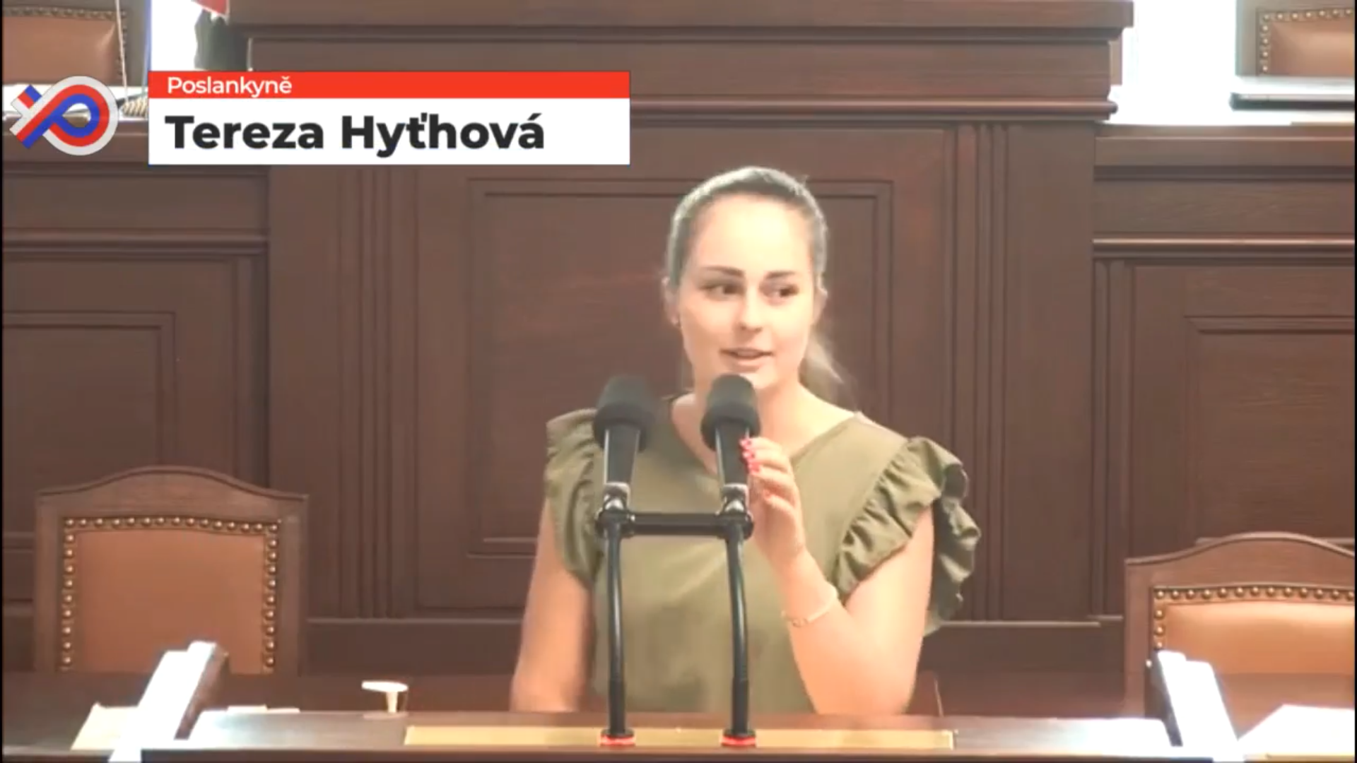 Poslankyně Tereza Hyťhová se ostře pustila do Čižinského a Pirátů